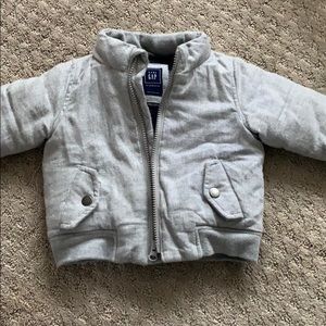 Baby GAP 12-18 month winter coat gray